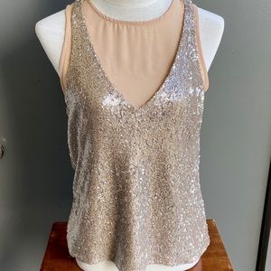 Greylin Sequin Top